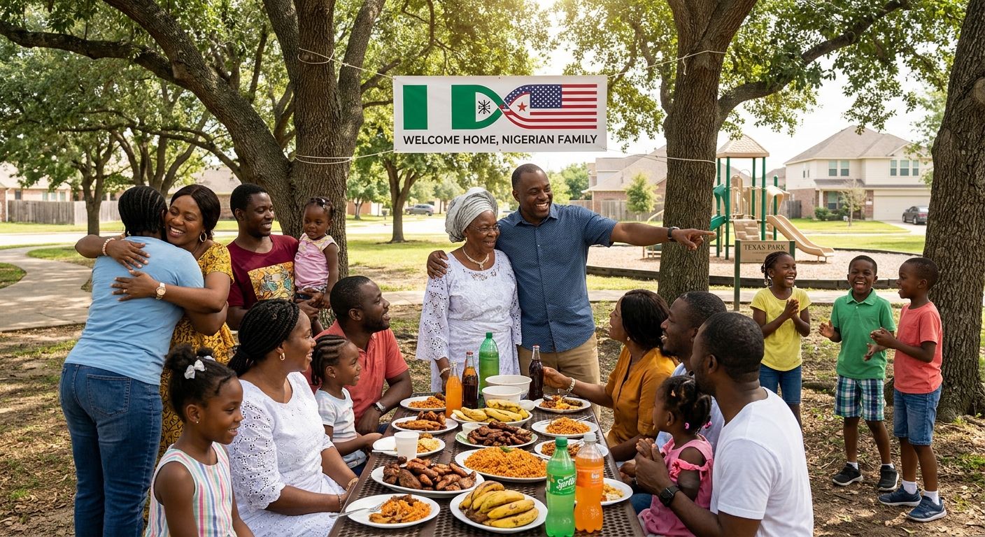 US Nigeria Diaspora Family Visits